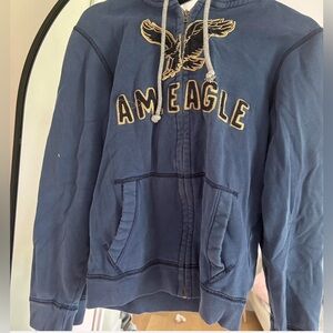 Vintage American eagle zip up